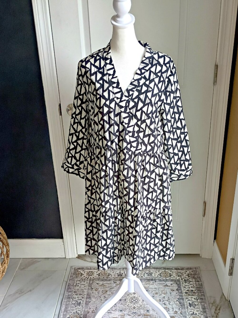 NEW! BOHO FLOWY DRESS By RACHEL ZOE SZ M